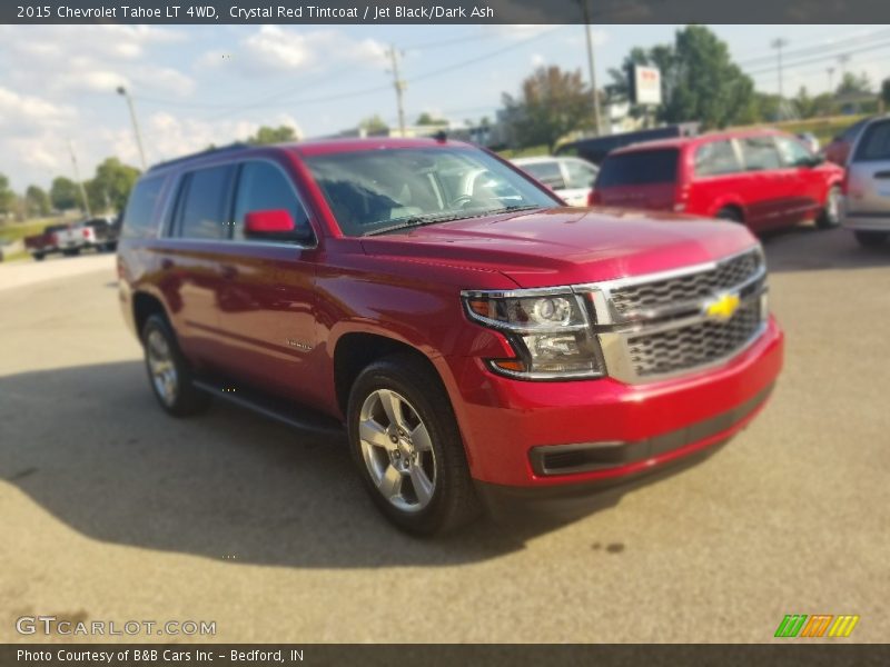 Crystal Red Tintcoat / Jet Black/Dark Ash 2015 Chevrolet Tahoe LT 4WD