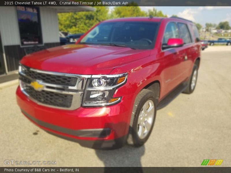 Crystal Red Tintcoat / Jet Black/Dark Ash 2015 Chevrolet Tahoe LT 4WD