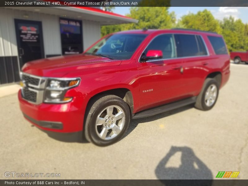 Crystal Red Tintcoat / Jet Black/Dark Ash 2015 Chevrolet Tahoe LT 4WD
