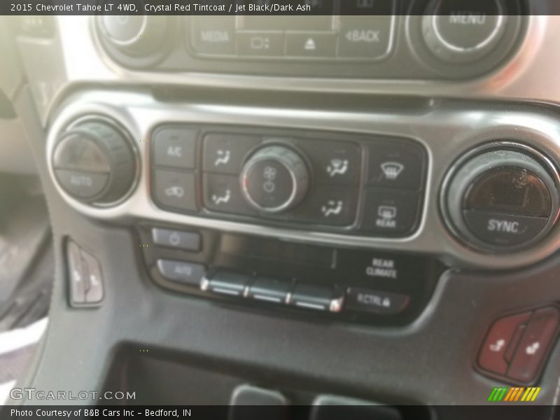 Crystal Red Tintcoat / Jet Black/Dark Ash 2015 Chevrolet Tahoe LT 4WD