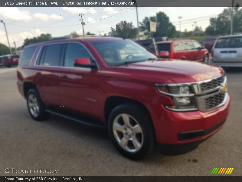 Crystal Red Tintcoat / Jet Black/Dark Ash 2015 Chevrolet Tahoe LT 4WD