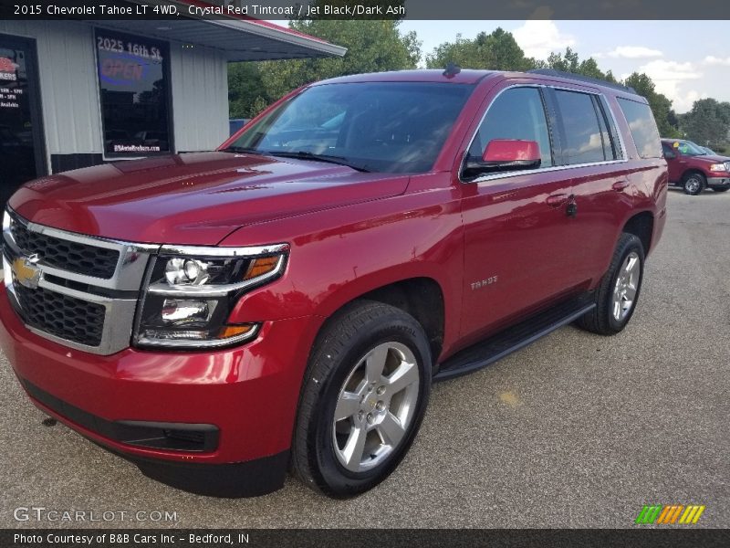 Crystal Red Tintcoat / Jet Black/Dark Ash 2015 Chevrolet Tahoe LT 4WD