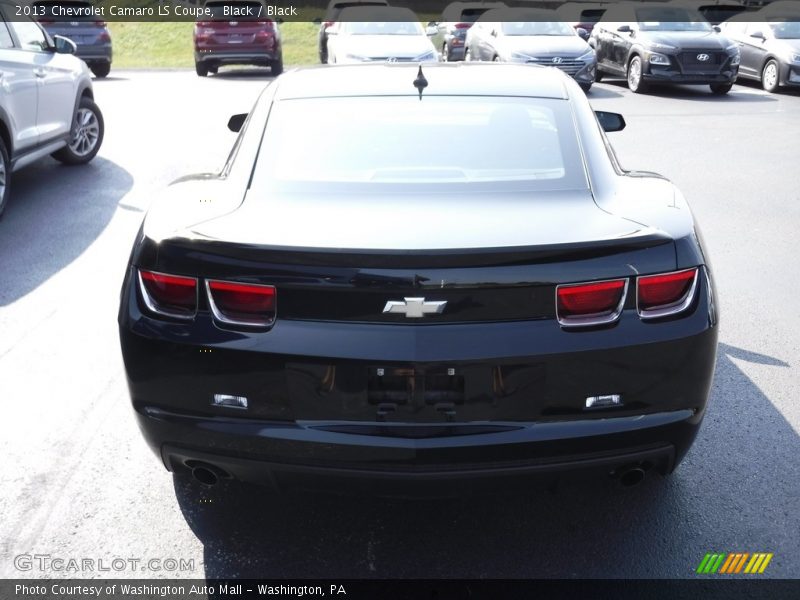 Black / Black 2013 Chevrolet Camaro LS Coupe