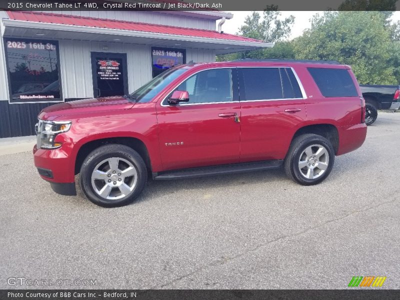 Crystal Red Tintcoat / Jet Black/Dark Ash 2015 Chevrolet Tahoe LT 4WD