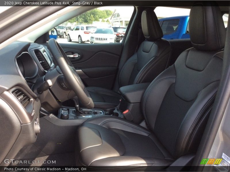Sting-Gray / Black 2020 Jeep Cherokee Latitude Plus 4x4
