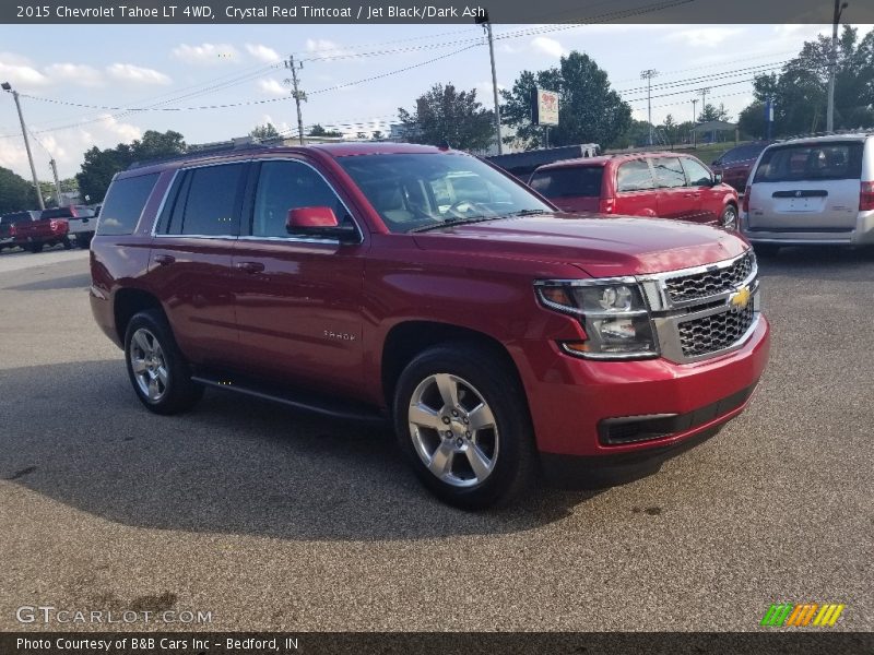 Crystal Red Tintcoat / Jet Black/Dark Ash 2015 Chevrolet Tahoe LT 4WD