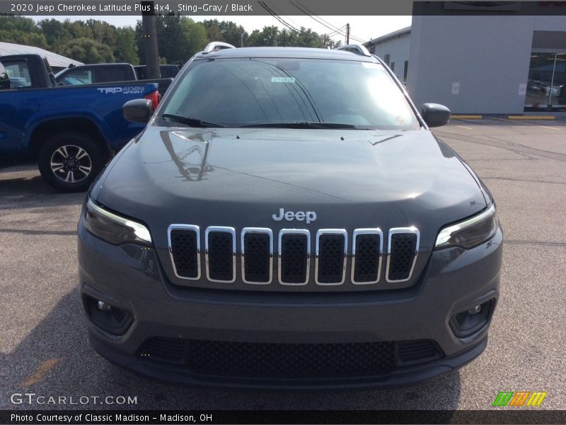 Sting-Gray / Black 2020 Jeep Cherokee Latitude Plus 4x4