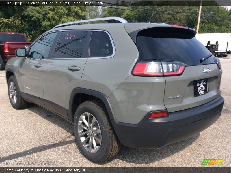 Sting-Gray / Black 2020 Jeep Cherokee Latitude Plus 4x4