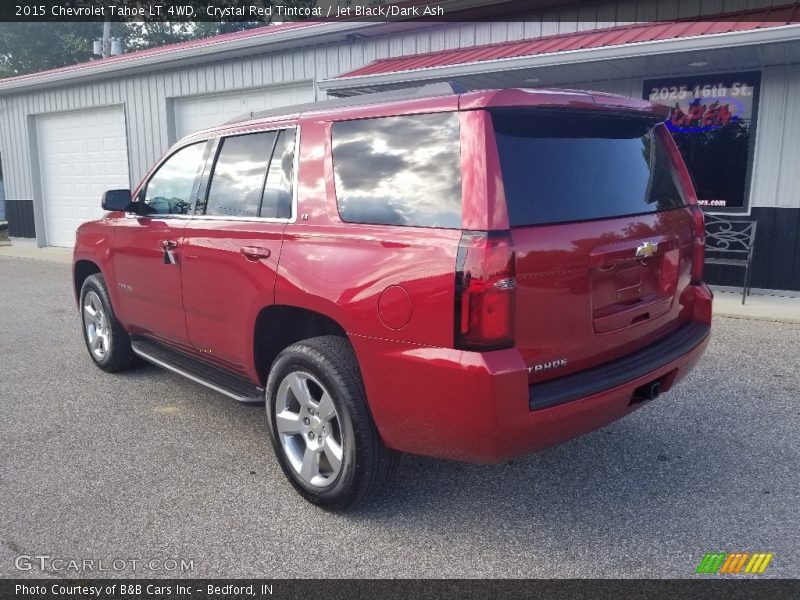 Crystal Red Tintcoat / Jet Black/Dark Ash 2015 Chevrolet Tahoe LT 4WD