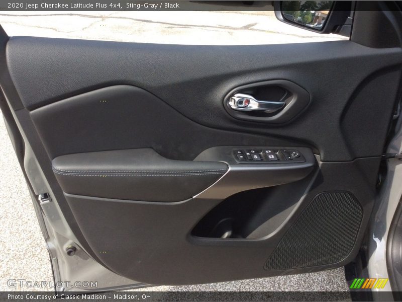Sting-Gray / Black 2020 Jeep Cherokee Latitude Plus 4x4