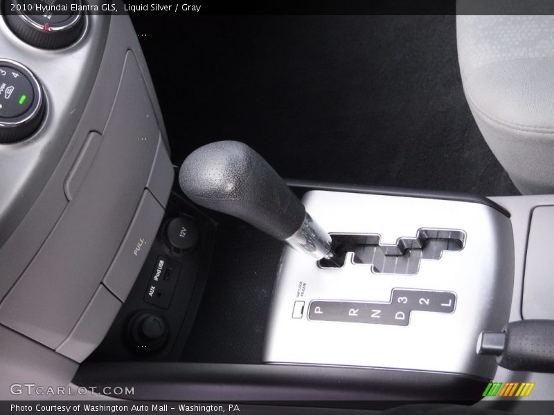 Liquid Silver / Gray 2010 Hyundai Elantra GLS