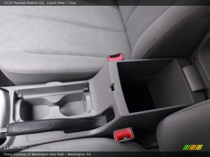 Liquid Silver / Gray 2010 Hyundai Elantra GLS