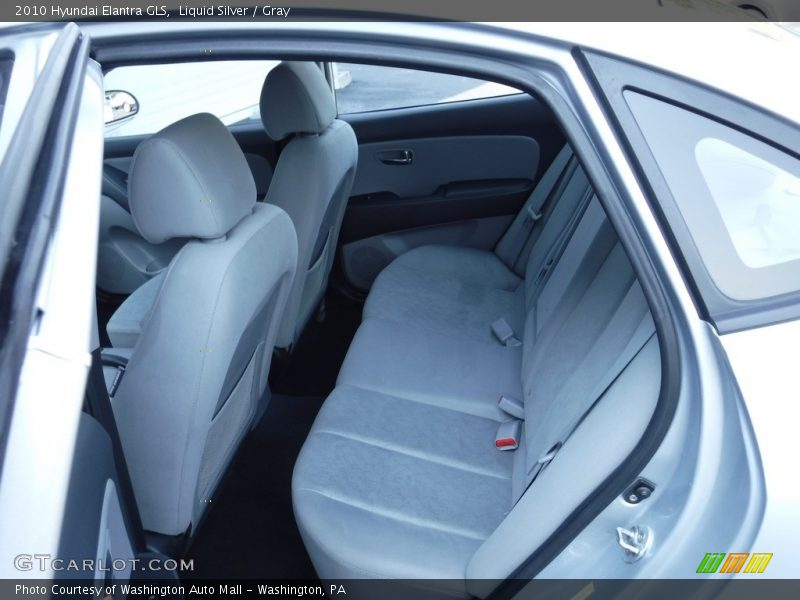 Liquid Silver / Gray 2010 Hyundai Elantra GLS