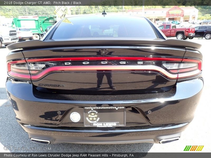 Pitch Black / Black 2018 Dodge Charger GT AWD