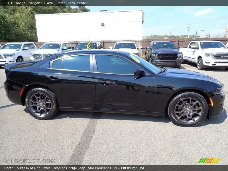 Pitch Black / Black 2018 Dodge Charger GT AWD