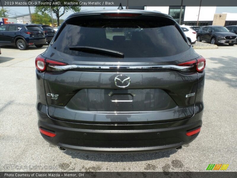 Machine Gray Metallic / Black 2019 Mazda CX-9 Touring AWD