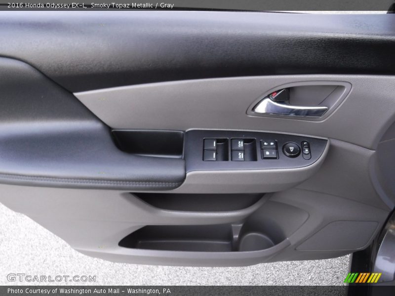 Smoky Topaz Metallic / Gray 2016 Honda Odyssey EX-L