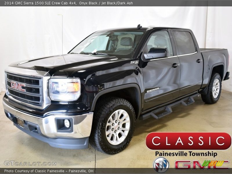 Onyx Black / Jet Black/Dark Ash 2014 GMC Sierra 1500 SLE Crew Cab 4x4
