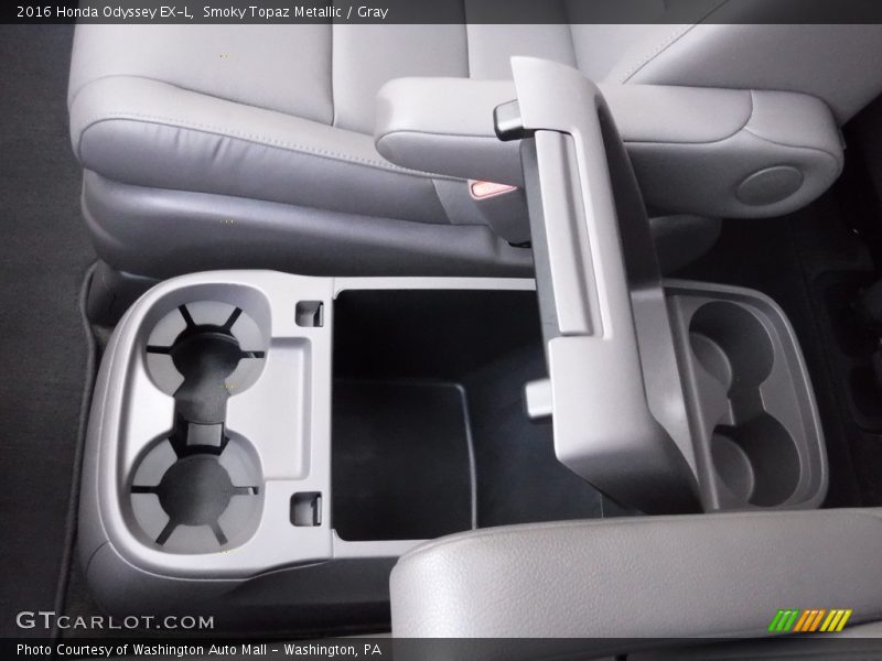 Smoky Topaz Metallic / Gray 2016 Honda Odyssey EX-L