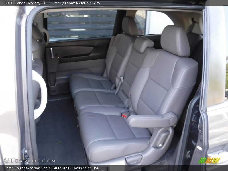 Smoky Topaz Metallic / Gray 2016 Honda Odyssey EX-L