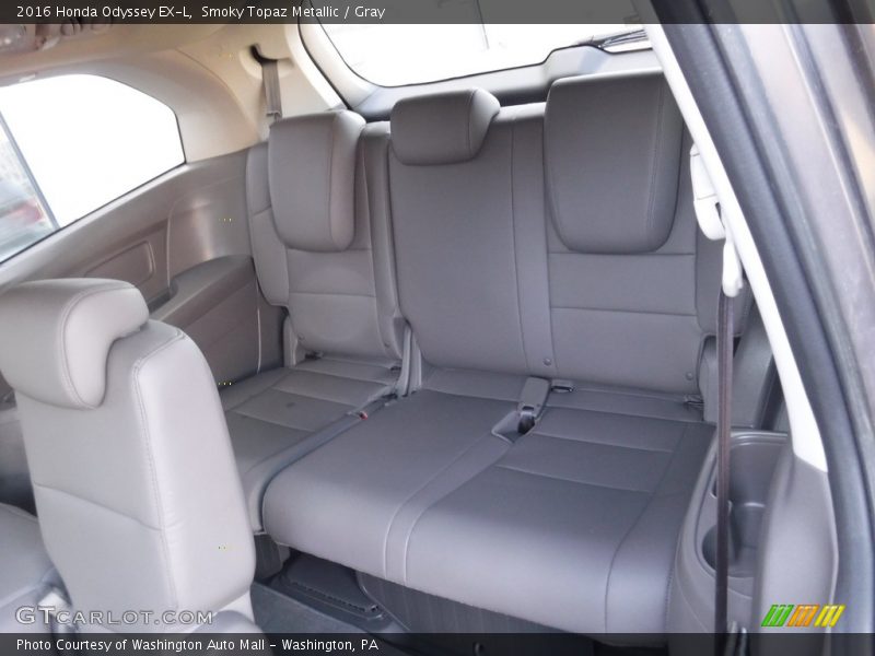 Smoky Topaz Metallic / Gray 2016 Honda Odyssey EX-L