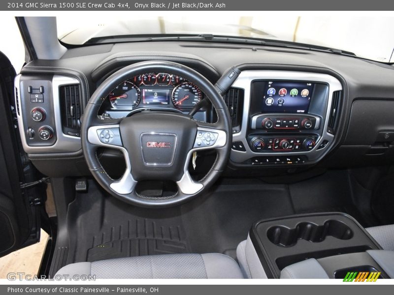 Onyx Black / Jet Black/Dark Ash 2014 GMC Sierra 1500 SLE Crew Cab 4x4