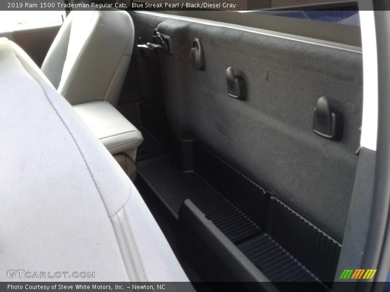 Blue Streak Pearl / Black/Diesel Gray 2019 Ram 1500 Tradesman Regular Cab