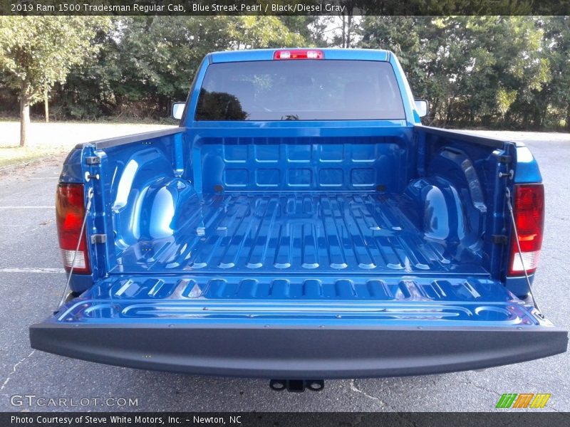 Blue Streak Pearl / Black/Diesel Gray 2019 Ram 1500 Tradesman Regular Cab
