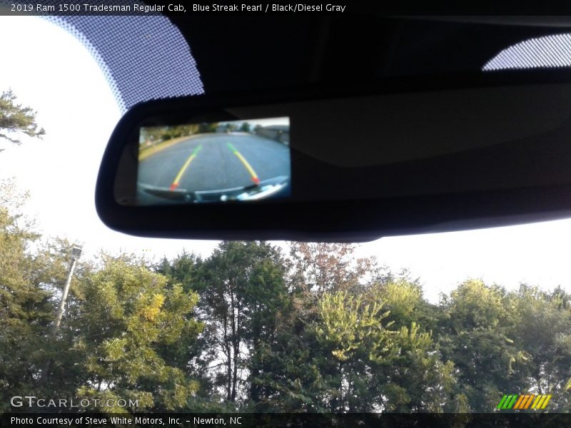 Blue Streak Pearl / Black/Diesel Gray 2019 Ram 1500 Tradesman Regular Cab