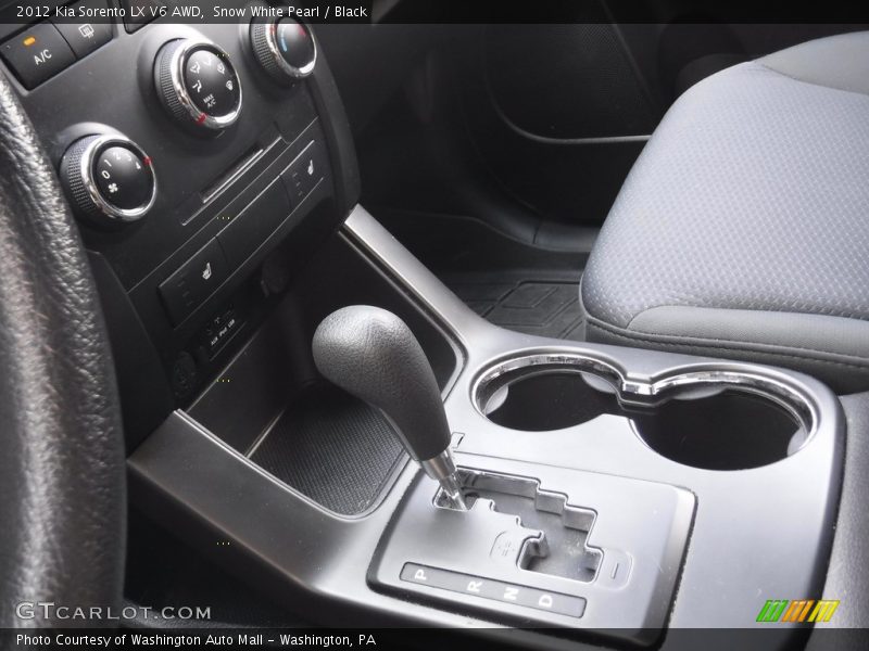 Snow White Pearl / Black 2012 Kia Sorento LX V6 AWD