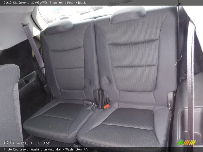 Snow White Pearl / Black 2012 Kia Sorento LX V6 AWD