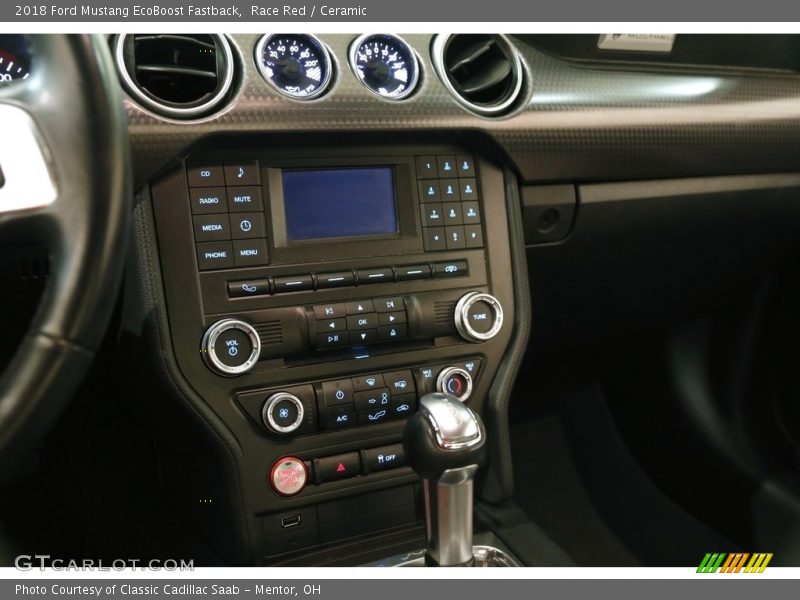 Race Red / Ceramic 2018 Ford Mustang EcoBoost Fastback