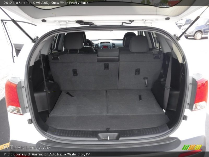 Snow White Pearl / Black 2012 Kia Sorento LX V6 AWD