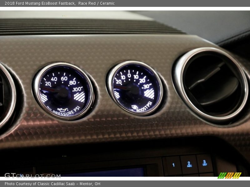 Race Red / Ceramic 2018 Ford Mustang EcoBoost Fastback