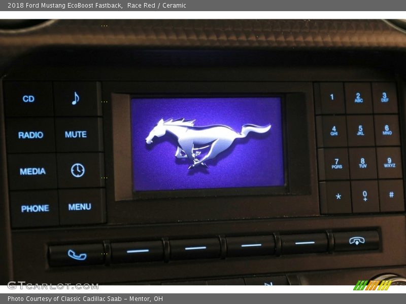 Race Red / Ceramic 2018 Ford Mustang EcoBoost Fastback