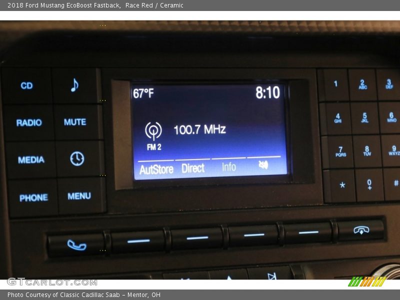 Race Red / Ceramic 2018 Ford Mustang EcoBoost Fastback