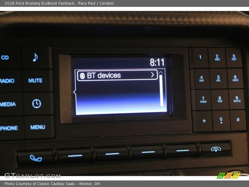 Race Red / Ceramic 2018 Ford Mustang EcoBoost Fastback