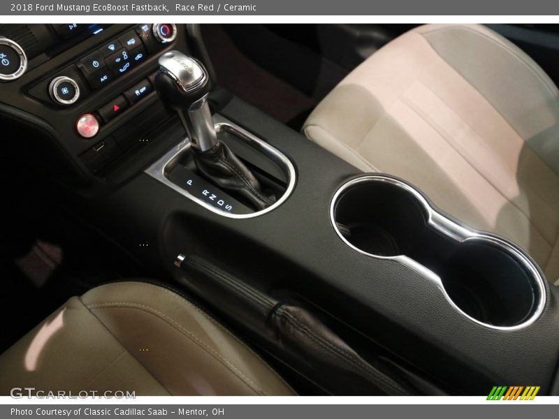 Race Red / Ceramic 2018 Ford Mustang EcoBoost Fastback