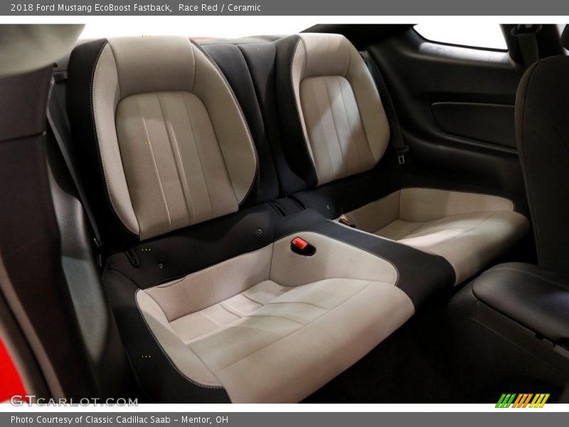 Race Red / Ceramic 2018 Ford Mustang EcoBoost Fastback