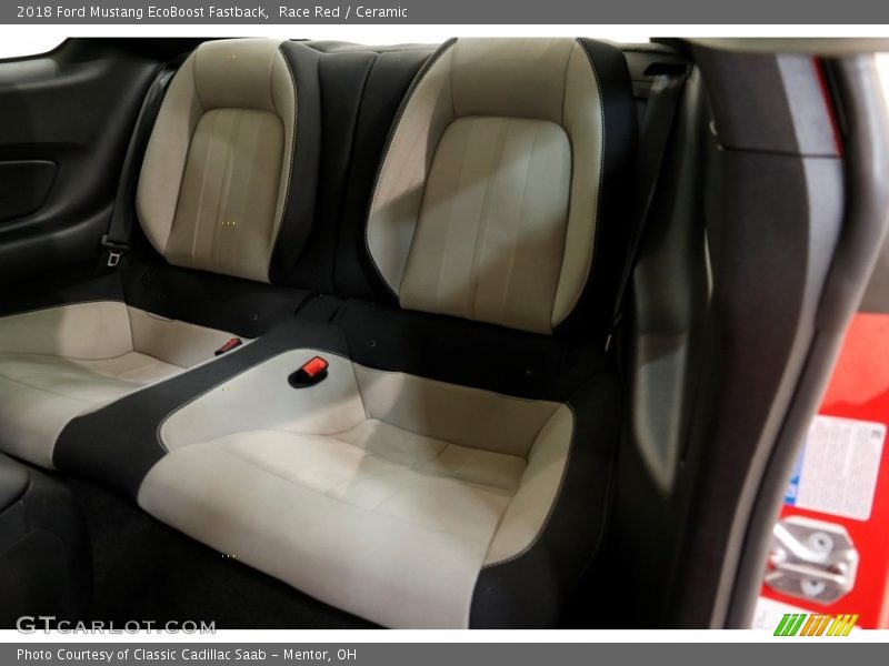 Race Red / Ceramic 2018 Ford Mustang EcoBoost Fastback