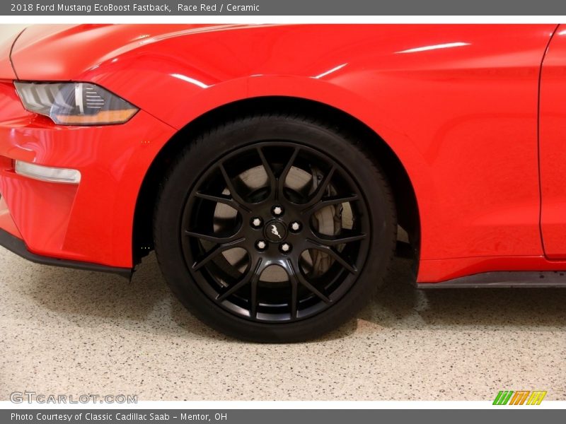 Race Red / Ceramic 2018 Ford Mustang EcoBoost Fastback