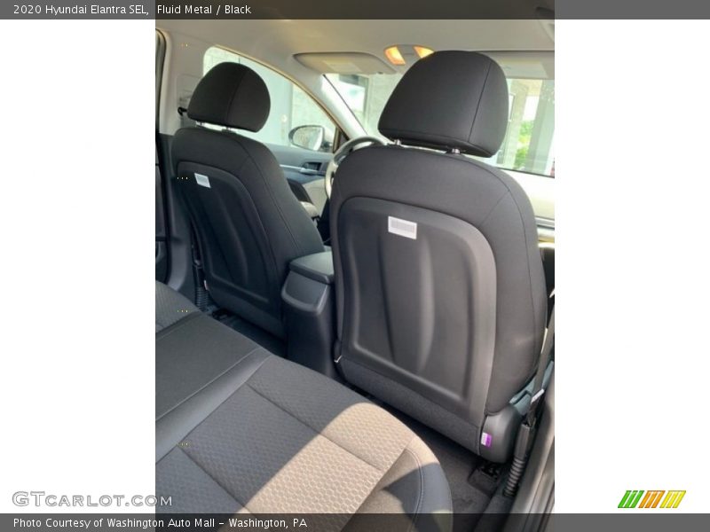 Fluid Metal / Black 2020 Hyundai Elantra SEL