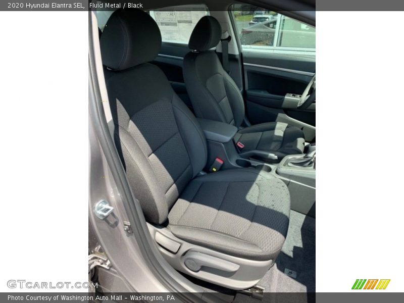 Fluid Metal / Black 2020 Hyundai Elantra SEL