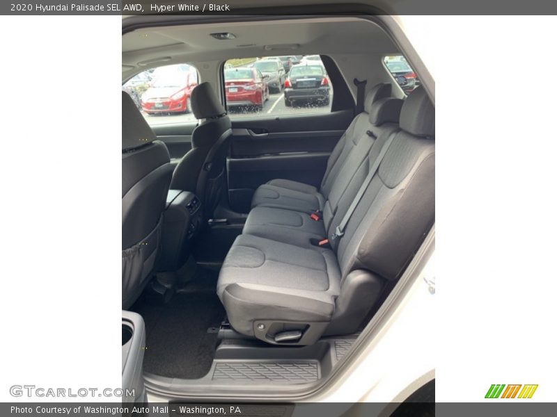 Hyper White / Black 2020 Hyundai Palisade SEL AWD