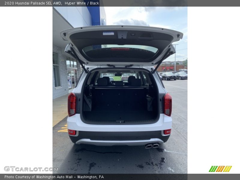 Hyper White / Black 2020 Hyundai Palisade SEL AWD