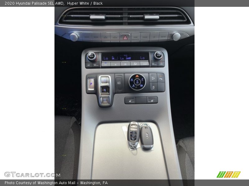 Hyper White / Black 2020 Hyundai Palisade SEL AWD