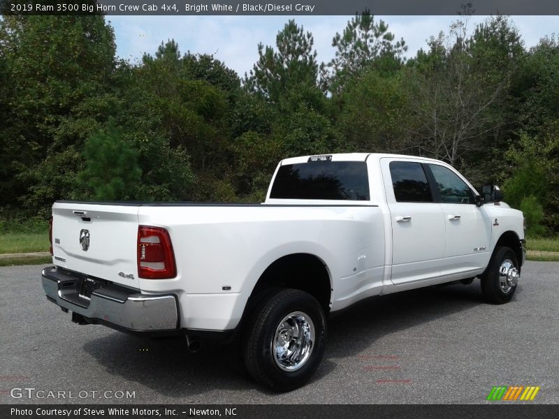 Bright White / Black/Diesel Gray 2019 Ram 3500 Big Horn Crew Cab 4x4