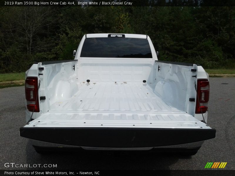 Bright White / Black/Diesel Gray 2019 Ram 3500 Big Horn Crew Cab 4x4