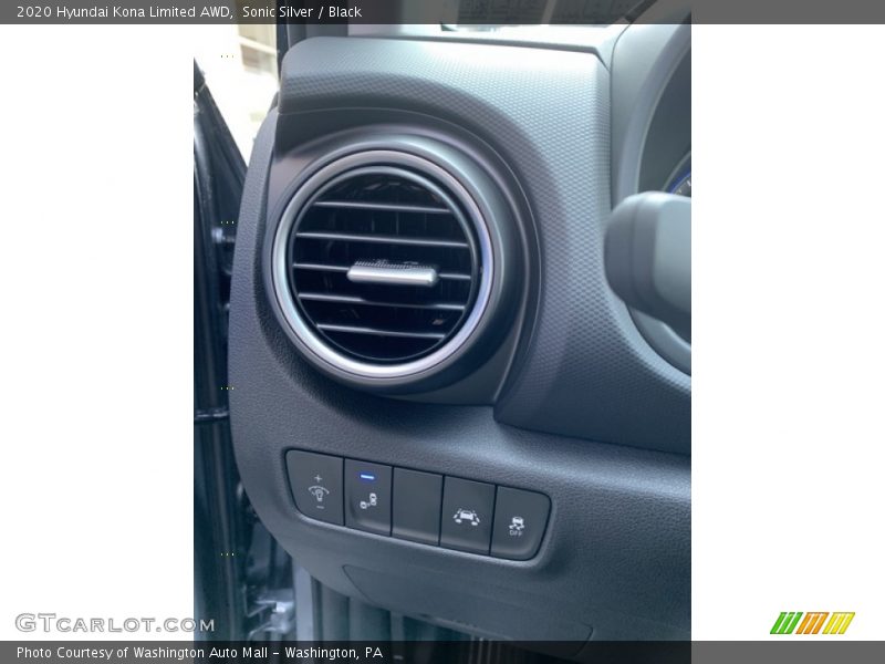 Sonic Silver / Black 2020 Hyundai Kona Limited AWD