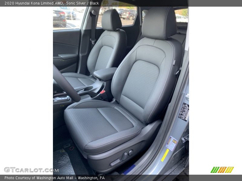 Sonic Silver / Black 2020 Hyundai Kona Limited AWD